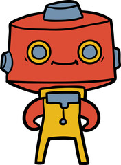 cartoon robot