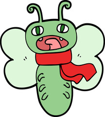 funny cartoon butterfly