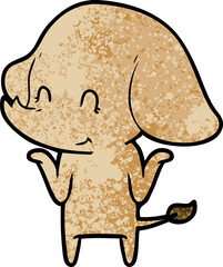 cute cartoon elephant