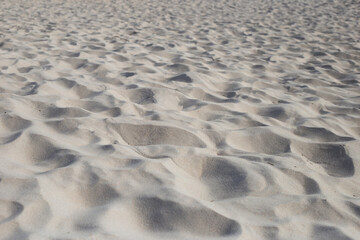 Beach sand texture for background.