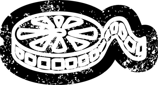 recommend clip art: movie film reel distressed icon symbol