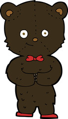cartoon cute little bear