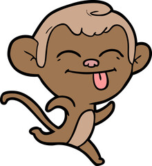 funny cartoon monkey
