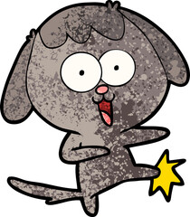 cute cartoon dog