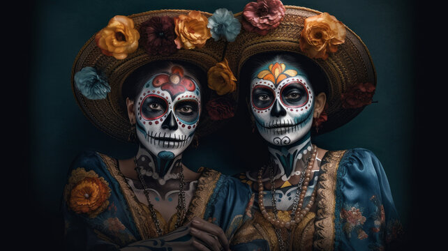 The day of the Dead . Generative AI