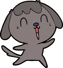 cute cartoon dog