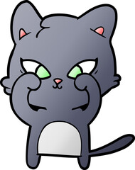 cute cartoon cat