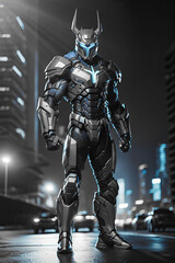 Naklejka premium knight in armour