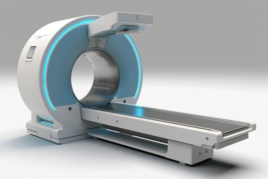 X Ray Machine Computer Rendered Illustration One MRi 
