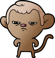 cartoon monkey