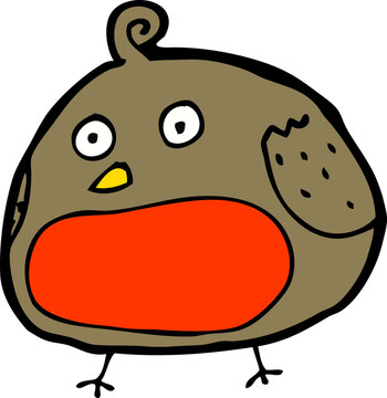 recommend clip art: cartoon robin