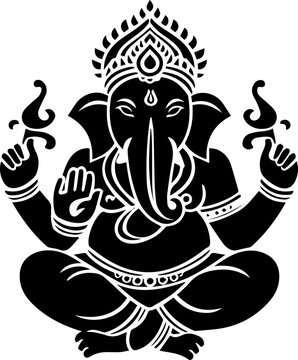 Hindu god shree ganesha images.generative al high quilaty