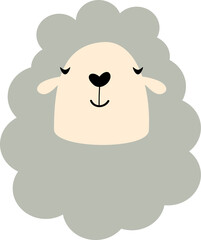 Sheep . Sleeping animals .