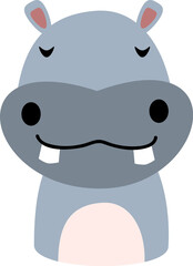 Hippopotamus . Sleeping animals .