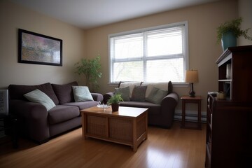 Fototapeta premium Luxurious Elegant Living Room Decor. Generative AI