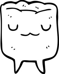 cartoon tooth