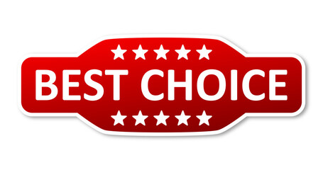 best choice stickers illustration design product