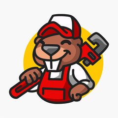 Beaver Plumber © wagzdesign