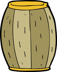 cartoon beer barrel