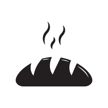Bread Vector icon Illustration and Logo