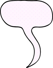 cartoon doodle speech bubble