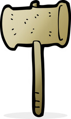 cartoon gavel
