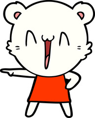 polar bear cartoon