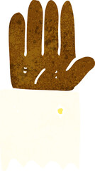 cartoon hand symbol