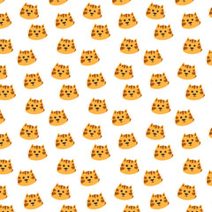 Background with cat drawing cartoon.