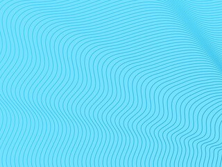 Fototapeta na wymiar Minimalist background line design blue