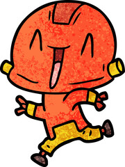 cartoon robot