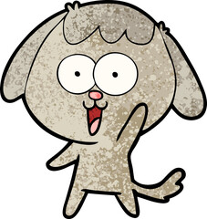 cute cartoon dog