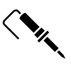 Vector Design Soldering Iron Icon Style
