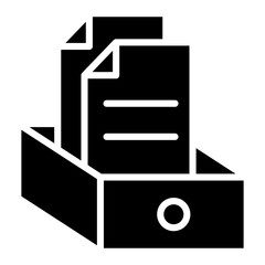 Vector Design Archive Icon Style