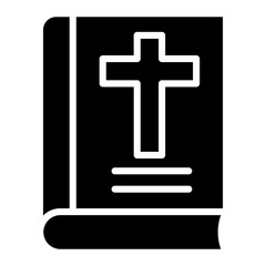 Obraz premium Vector Design Bible Icon Style