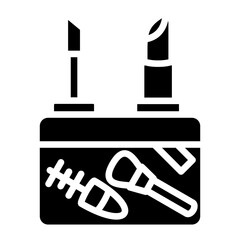 Vector Design Cosmetic Bag Icon Style