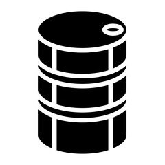 Vector Design Barrel Icon Style