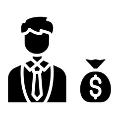 Vector Design Investors Icon Style