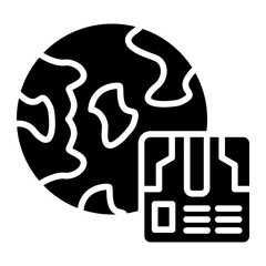 Vector Design International Shipment Icon Style