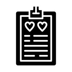 Vector Design Wishlist Icon Style