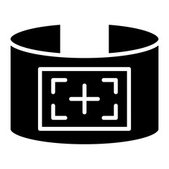 Vector Design Field Of View Icon Style