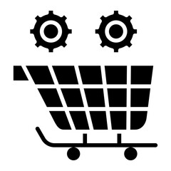 Vector Design Ecommerce Development Icon Style