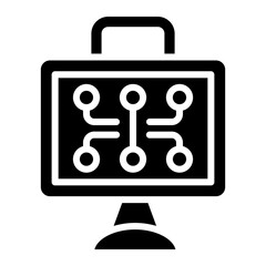 Vector Design Proprietary Technology Icon Style