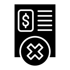 Obraz premium Vector Design Early Termination Fee Icon Style