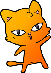 cartoon cat