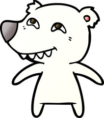 polar bear cartoon