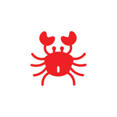Animal Cancer Crab Solid Icon