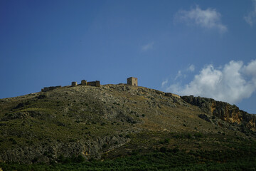 Old tower in Andalusian valleys, Spain