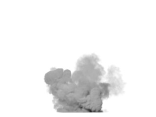 Smoke on transparent background - Flame, smoke, smoking, fire, isolated	