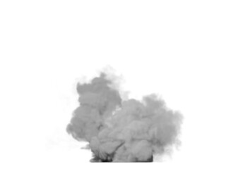 Smoke on transparent background - Flame, smoke, smoking, fire, isolated	